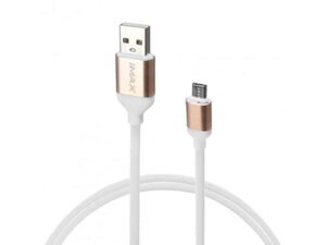 Кабель microUSB (3.0) Cable (2m) White ТМ iMax