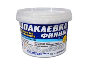 Шпатлівка акрилова (Фініш) 1,5кг ТМ РОДАCOLOR