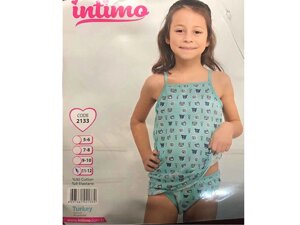 Комплект для дiвчинки майка труси нар. 7-8 арт. 2.133 ТМ INTIMO