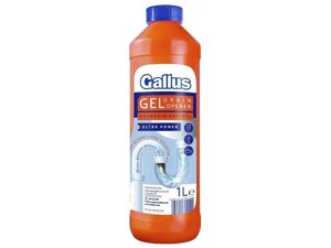 Гель для чищення труб 1л Rohreiniger GEL ТМ Gallus