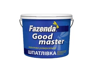 Шпаклівка 1,5кг Дуб акрилова універсальна Good Master ТМ FAZENDA