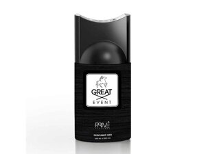 Дезодорант 250мл жін Great Event ТМ Prive Parfums