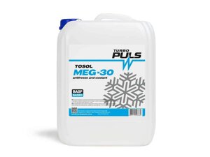 Тосол 10л 9кг MEG -30 каністра ТМ TURBO PULS