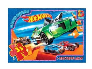 Пазли із серії Hot Wheels 35 ел. FW700 ТМ G-TOYS