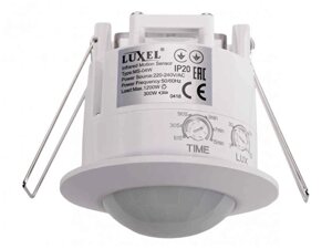 Датчик руху 0,5Вт, IP20, 3-2000 LUX (MS-04W) ТМ LUXEL