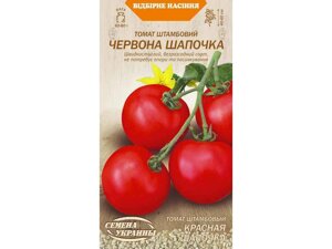 Томат штамбовий ЧЕРВОНА ШАПОЧКА ОВ (20 пачок) (рс) 0,1г ТМ НАСІННЯ УКРАЇНИ