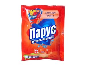 Засіб для видалення плям 80гр для кольор. тканин ТМ ПАРУС