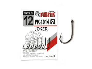 Гачок JOKER №12 (6 шт/уп) FK-1014-12 ТМ FANATIK