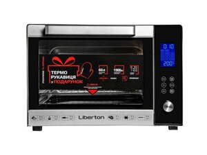 Електродуховка 2200Вт 60л LEO-601E Silver ТМ LIBERTON