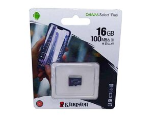 Карта памяті micro SDHC 16GB class 10 (без адаптера) ТМ Kingston