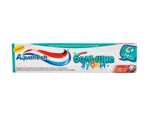 Зубна паста дитяча 50 мл (Мої великі зубки/6 років) ТМ AQUAFRESH