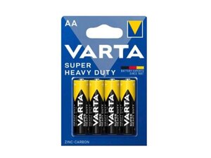 Батарейка сольова R6/AA 4шт (блістер) ТМ Varta