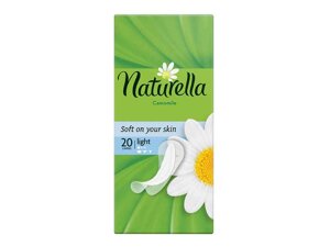 Щоденні гігієнічні прокладки NATURELLA Сamomile Light 20шт.