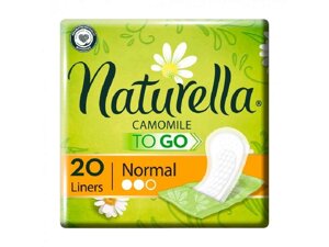 Щоденні прокладки Normal To Go в індивідуальній упаковці 20 шт ТМ Naturella