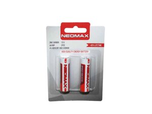 Батарейка сольова R6/AA 2шт (блістер) ТМ Neomax