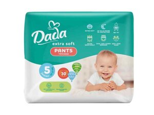 Підгузки-трусики №5 30шт Extra Soft Junior 12-17 кг ТМ Dada