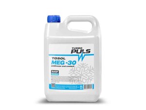 Тосол 4л 3,6кг MEG -30 каністра ТМ TURBO PULS