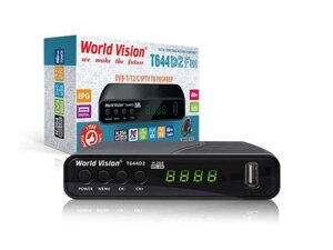 Т2 ресивер T644D2 FM ТМ WORLD VISION