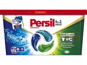 Капсули для прання Для білого 13шт 4in1 Discs Universal Deep Clean ТМ Persil