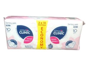 Прокладки гігієнічні 20 шт4 кр. (Ultra light cottonvelvet) ТМ NORMAL CLINIQUE