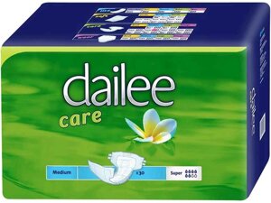 Підгузки для дорослих Super 30шт дихаючі Mediu ТМ Dailee Care