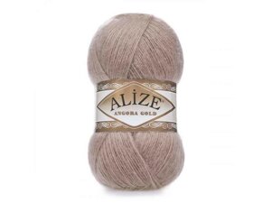 Пряжа Angora Gold 542 5шт/уп 20% бавовна 80% акрил 100г 550м ТМ ALIZE