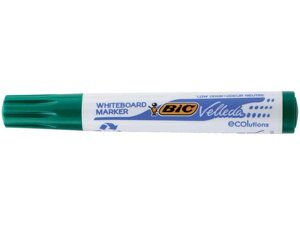 Маркер для сухост. дош. Velleda , зелень 12шт bc904940 ТМ BIC