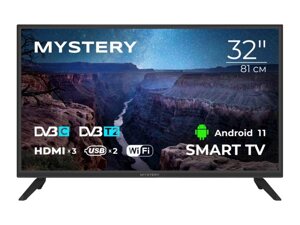 Телевізор SMART MTV-3220HST2 LED HD/Android 13 (32 ) ТМ Mystery