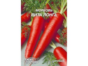 Гігант Морква Вита Лонга 10г (10 пачок) ТМ НАСІННЯ УКРАЇНИ