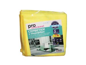 Серветка мікрофібра універсальна 5 шт. (35*35) ТМ PRO fessional