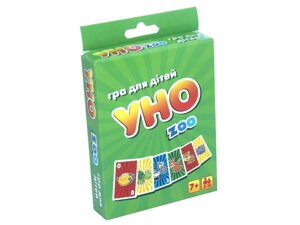 Гра Уно zoo (укр.) в кор-ці 13,5см-9см-2,5см 7016 ТМ STRATEG