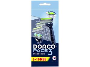 Бритва одноразова 4шт PACE3 (3 леза) ТМ Dorco