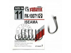 Гачок ISEAMA №11 7шт/уп арт. FK-10071 ТМ FANATIK