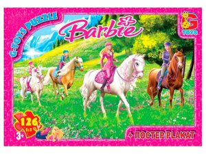 Пазли із серії Barbie 126 ел. BA005 ТМ G-TOYS