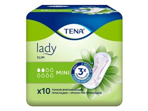 Прокладки урологічні Lady Slim Mini 10шт ТМ TENA