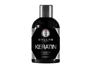 Шампунь з кератином і молочним протеїном KERATIN 1л ТМ DALLAS