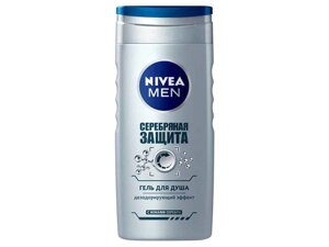 Гель для душу чол. 250мл (Срібний Захист) ТМ NIVEA