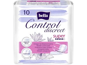 Прокладки урологічні 10шт 5кр CONTROL DISCREET super ТМ BELLA