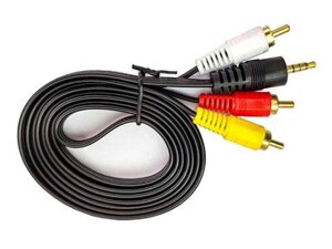 Кабель 3RCA-Jack 3.5мм 1,5м. ТМ Китай