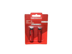 Батарейка лужна LR6/AA Alkaline 2шт (блістер) ТМ Neomax