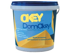 Фарба фасадна 14кг DomAkryl ТМ OKEY