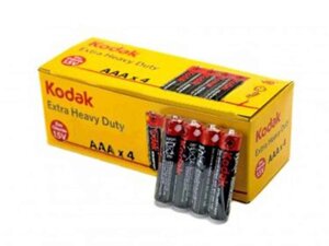 Батарейка сольова R03/AAA 9928 4шт (спайка) ТМ Kodak