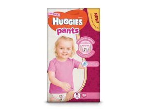 Підгузки-трусики 5 (дівчинка) 34шт ТМ HUGGIES