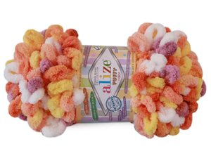 Пряжа Puffy Color 6429 5шт / уп ТМ ALIZE