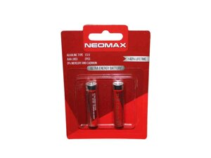 Батарейка лужна LR03/AAA Alkaline 2шт (блістер) ТМ Neomax