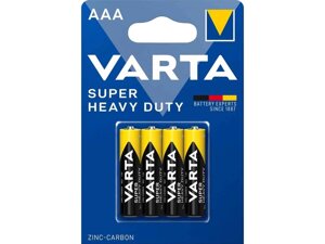 Батарейка сольова R03/AAA 4шт (блістер) ТМ Varta