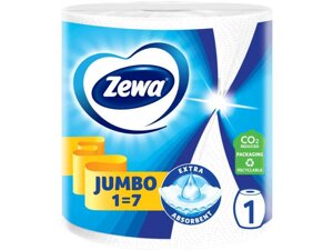 Рушники паперові 1рул Jumbo 325 відривів ТМ Zewa