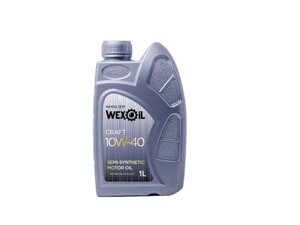 Масло моторне напівсинтетичне Craft SAE 10W-40 1л ТМ WEXOIL