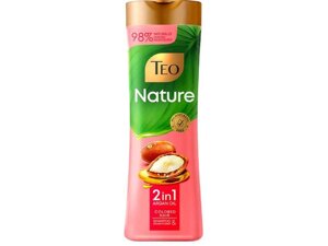 Шампунь-бальзам 350мл NATURE 2IN1 ARGAN OIL ТМ TEO