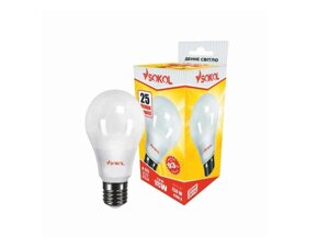 Лампа світлодіодна 18W E27 6500K LED A65 220В ТМ SOKOL